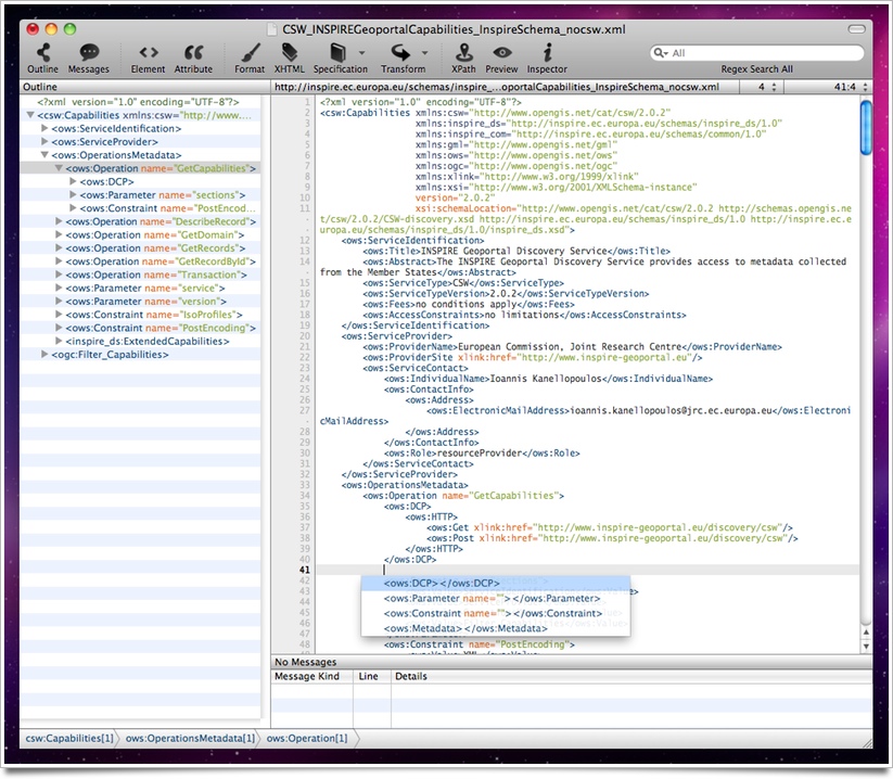 xml notepad for mac