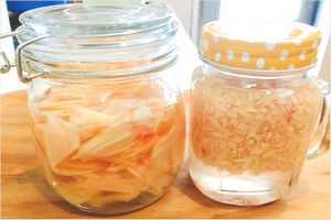 酢生姜の保存