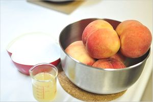 桃酢の作り方